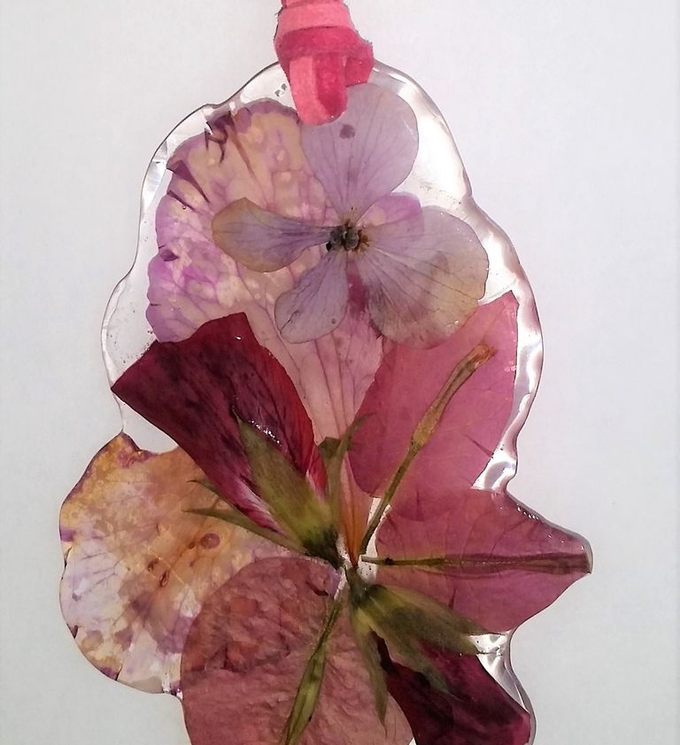 Collares de flor natural preservada